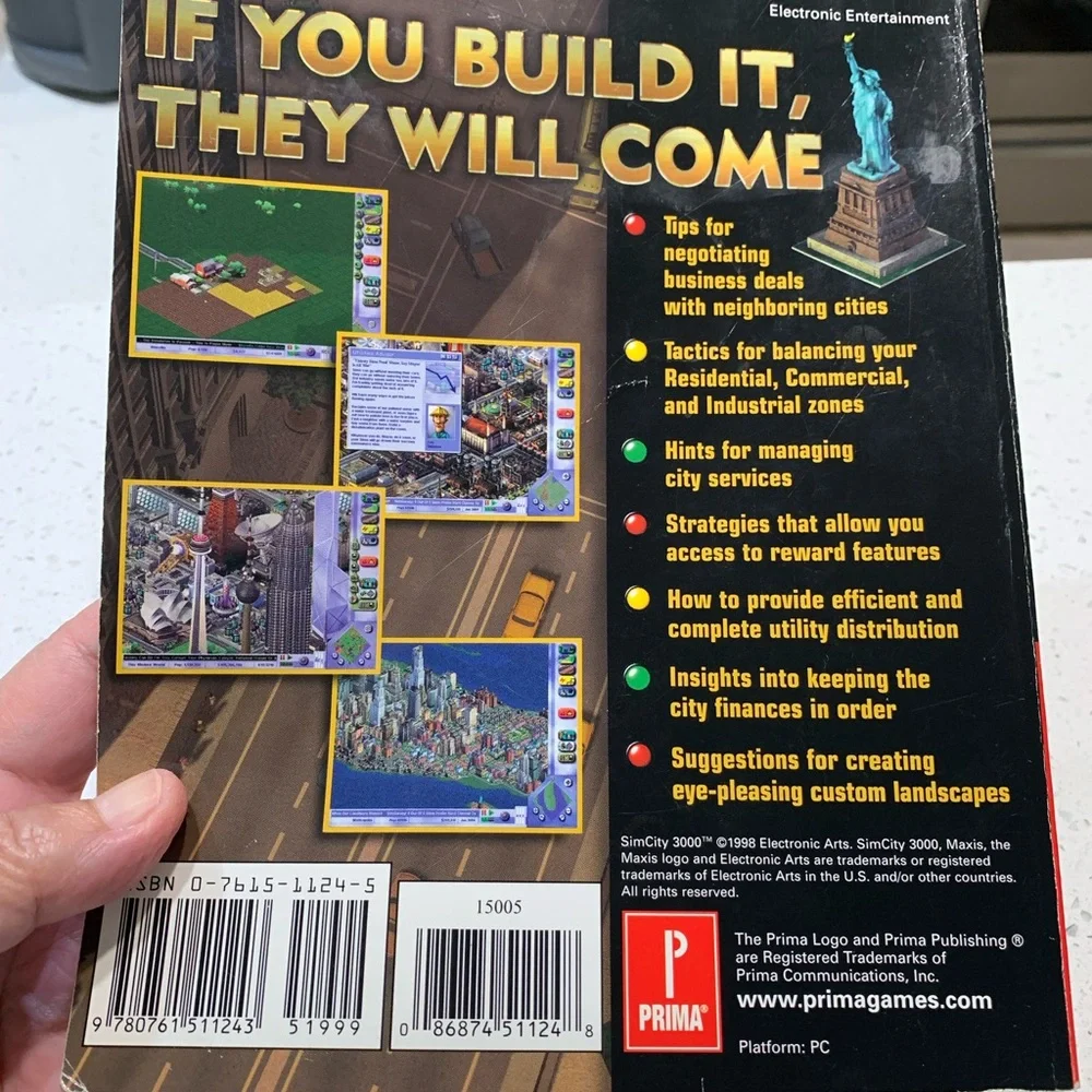SimCity 3000 Strategy Guide for PC.